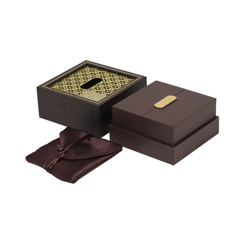 Heritage Series Gold Tassel Jewelry Box for Bracelets, Necklaces, and Jade Pendants