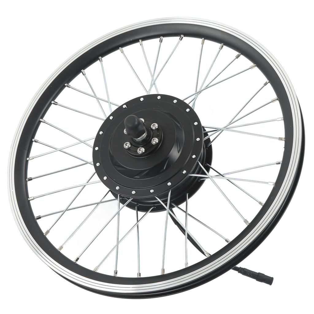 Комплект переднего колеса для электровелосипеда, комплект контроллера бесщеточного зубчатого двигателя с дисплеем LCD3 для переоборудования 48 В 500 Вт 24 дюйма