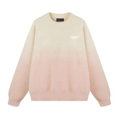 Корейский модный бренд кардиган свитер мужской 2024 осень и зима новый круглый вырез вязаный свитер в стиле Гонконга Ins свободная куртка