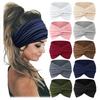Bohemian Women's Wide Sports Yoga Headband - Elastic Running Hair Accessory
