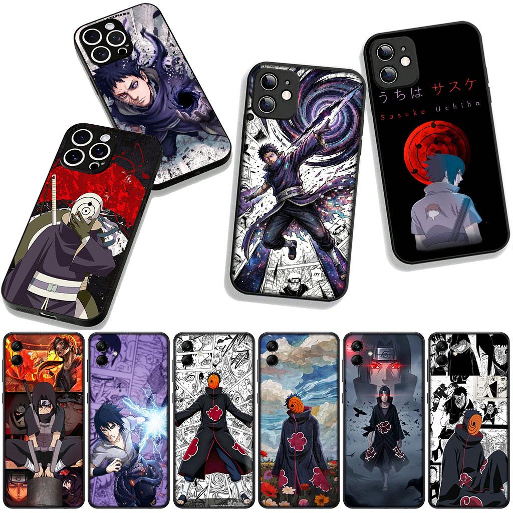 Tobi Sasuke Narutos Obito Uchiha Itachi for Motorola G54 G05 G24 G55 G75 G85 G15 G57 G86 Power Edge 50 30 Fusion neo Pro Case