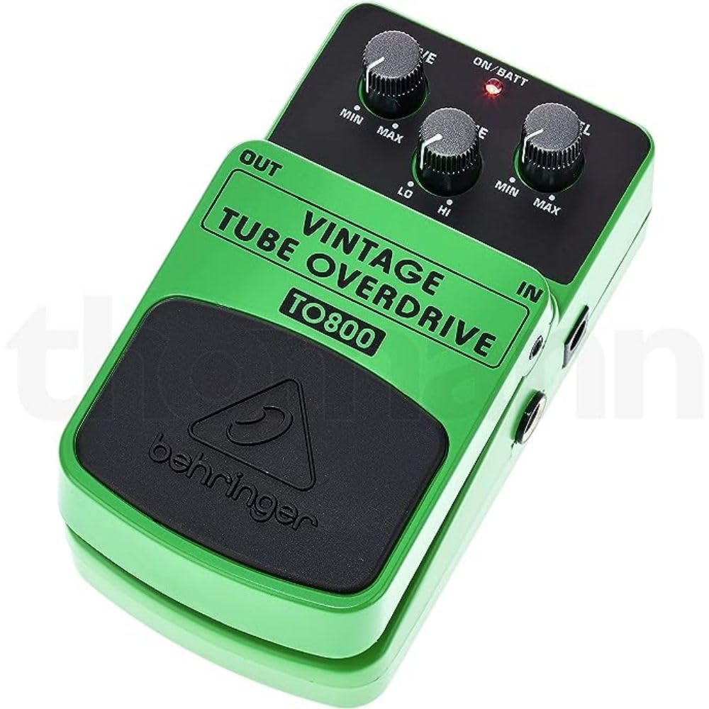 Behringer TO800 VINTAGE TUBE OVERDRIVE Guitar Effect Pedal