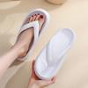 2024 Fashion Summer Candy Colors Flip Flops Beach Soft Bottom Flat Slippers Women Outdoor Comfy Non Slip Flat Slide EVA Sandals