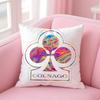 Racing CColnagos Bicycle Logo Pillow Case Antidustmite Pillowcase Invisible zipper silky short plush Sofa cushion cover