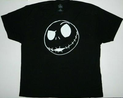 Disney Jack Skellington Smile Face The Nightmare Before Christmas T-Shirt