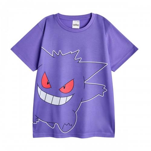 POKEMON Boys Characters Short-Sleeved Long Pajamas Set (Pack of 3)