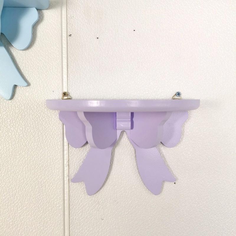 Полки для украшения бантов, деревянная настенная стойка для хранения, украшения для детской комнаты, органайзер, держатель, настенная полка, декоративная рамка