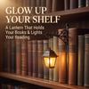 Library Lantern 1PCS Vintage LED Bookshelf Light Mini Decorative Street Lamp Style Warm Nightlight for Reading Nook   Book Nook Decor Gift for Bookw