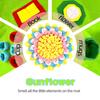 Interactive Snuffle Mat Dogs Cats Rabbits Hamsters Ferrets - Multi Color Fleece Scent Enrichment Toy Training Pad