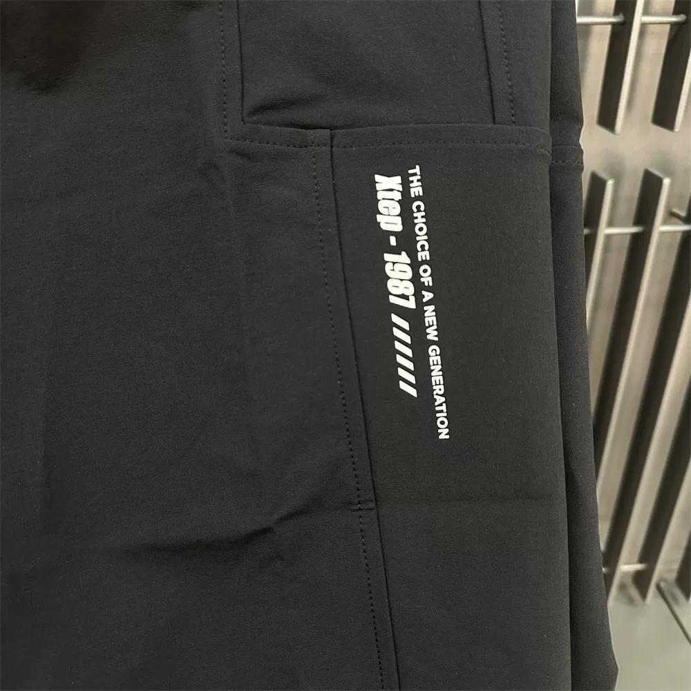 Xtep Sports Knit Pants for Men 2025 New Style Loose Straight Pants Versatile Casual Pants