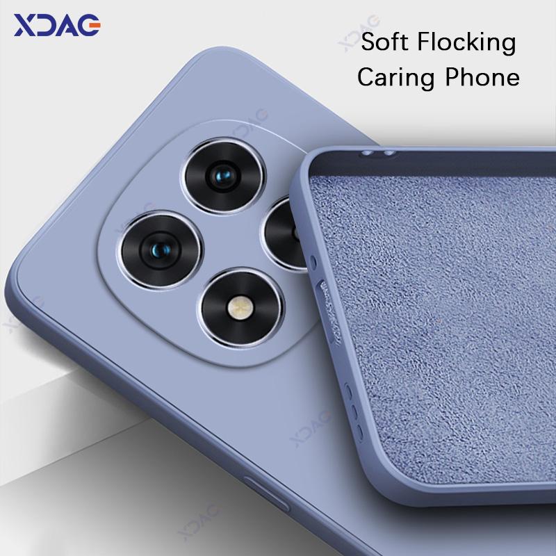 Роскошные двухслойные чехлы для Redmi Note 14 Pro 5G с полной защитой от ударов, задняя крышка RedmiNote14Pro Square Liquid Silicone Coque Shield