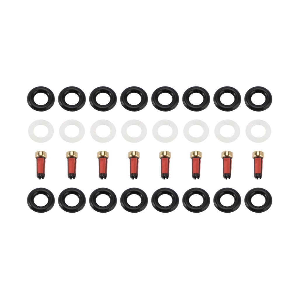 8 шт. Комплект для обслуживания топливных форсунок, уплотнительное кольцо 0280156101, подходит для Porsche Cayenne S 4.5L