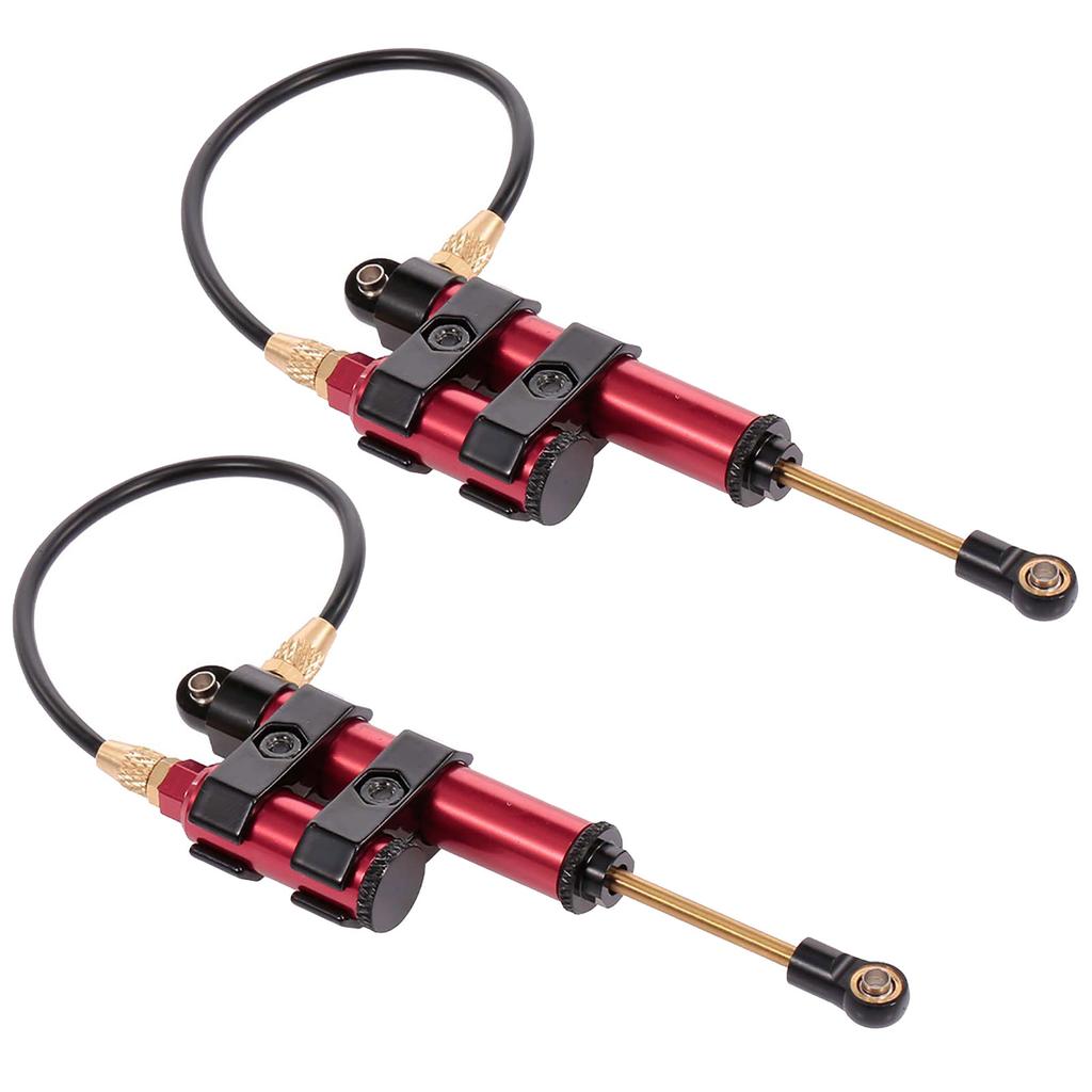 2pcs Internal Spring Negative Pressure Shock Absorber 100mm Metal for Traxxas HSP Redcat RC4WD Tamiya Axial Wraith SCX10 D90 HPI