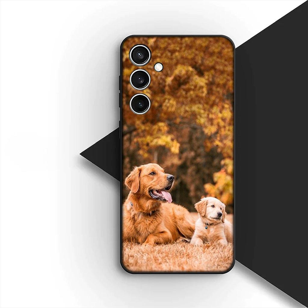 Protective Cover Golden Retriever Dog for Huawei P30 P20 Mate 20 10 Pro Lite Y7A Y8S Y7 Y9 Prime 2019 Phone Case
