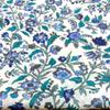 Б/у синий шаль-платок Liberty Lyocell Lawn, 2м