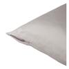 Taie d'oreiller "Silk" Soie de mûrier Coton pur - Silk Silver - 65 x 65 cm