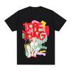 Футболка Anne-Marie Модный Графический Принт Camisetas Удобный Хлопок Футболки с Круглым Вырезом Женская/Мужская Летняя Одежда с Коротким Рукавом