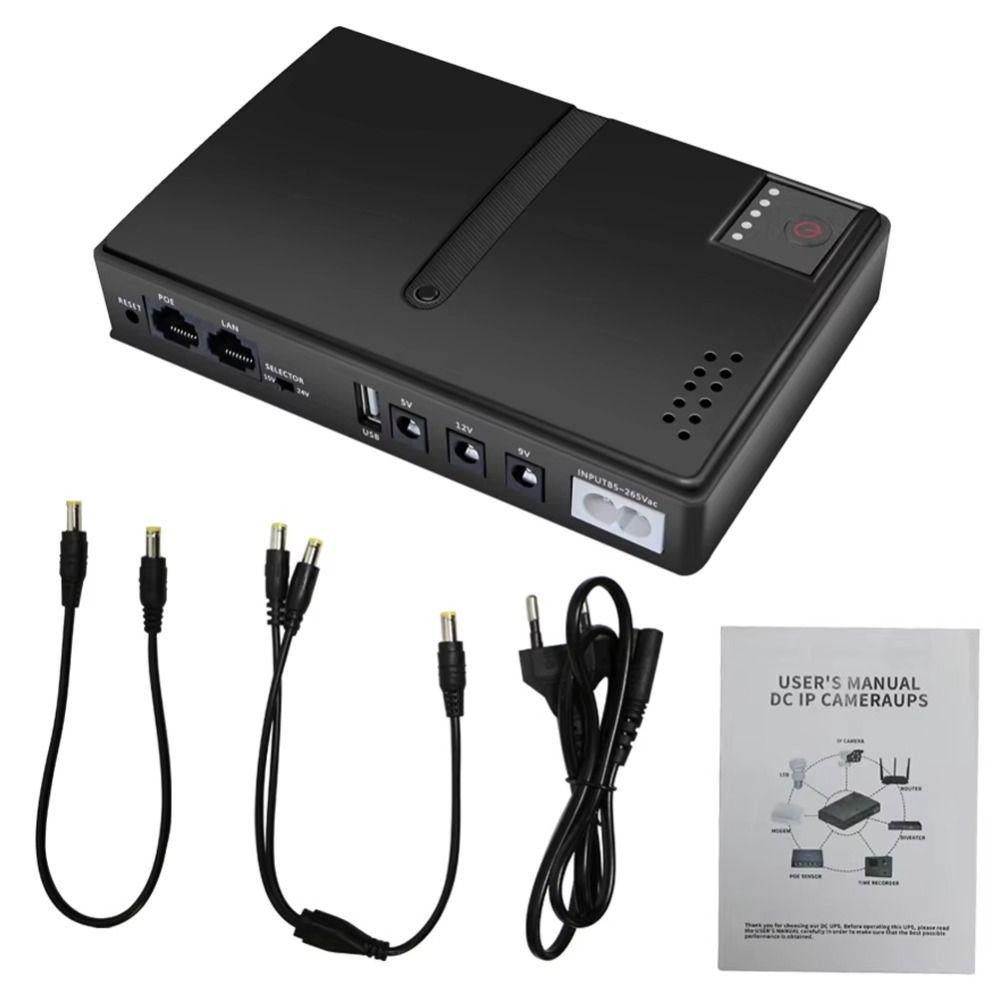 Адаптер питания 5V9V12V DC 36 В с резервным питанием от аккумулятора Новый DC1036P Аварийный источник питания
