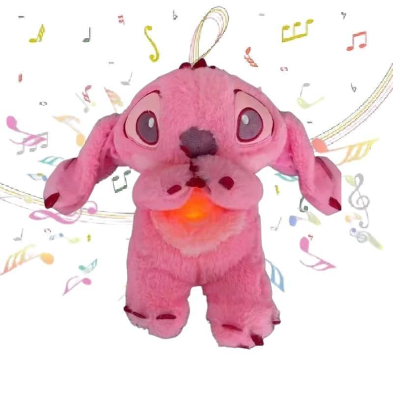 Очаровательная плюшевая игрушка Стич со светящейся музыкой, идеально подходящая для объятий и игр.