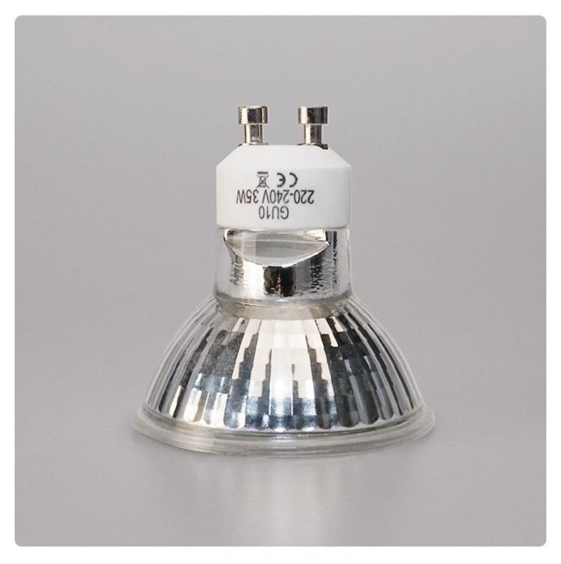 2800K 50W Halogen Long Lifespan 120V 50Watt Halogen Bulbs GU10+C GU10 MR16 for Office Illumination