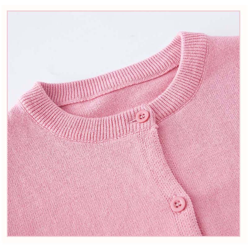 Baby Clothes Boys Cardigan Soft Cotton White Black Gray Light Blue Toddler Girls Sweaters Kids Cardigans