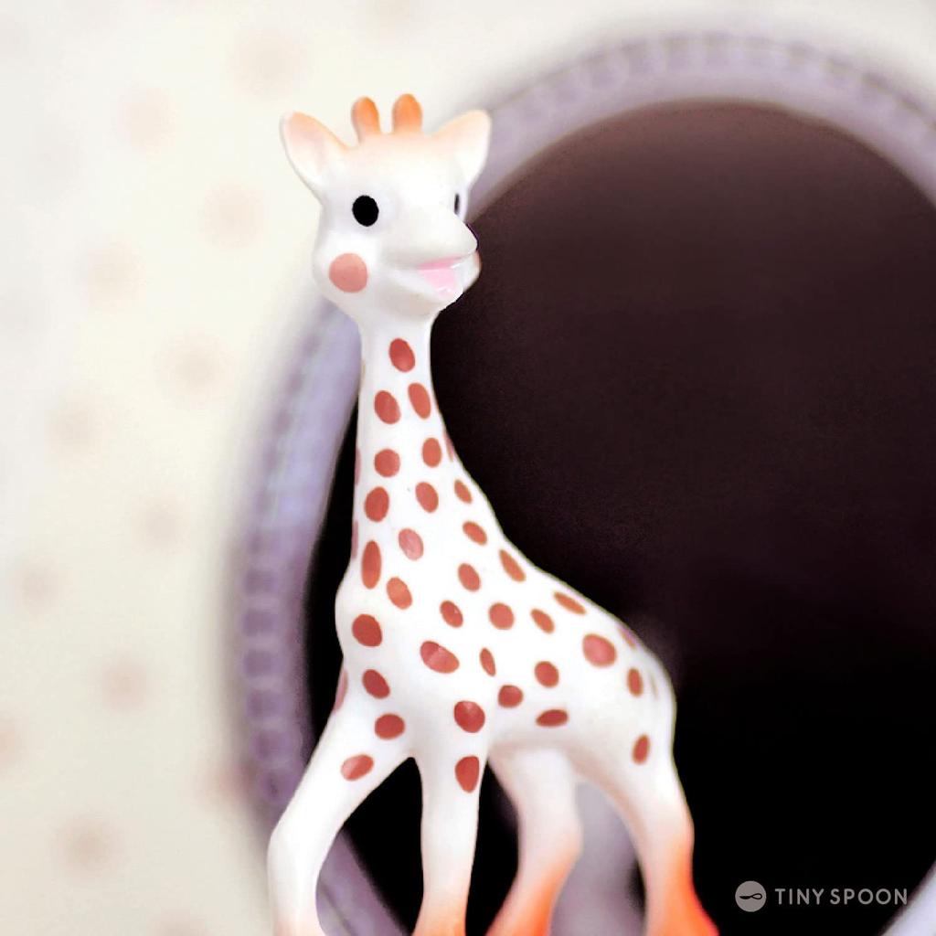 Шкатулка для драгоценностей Софи Жираф с музыкой Розовая Музыкальная День рождения Ребенок Стильная Trousselier (Малыш - Светящийся в темноте) Подарок, Подарок, Подарок, Игрушка,