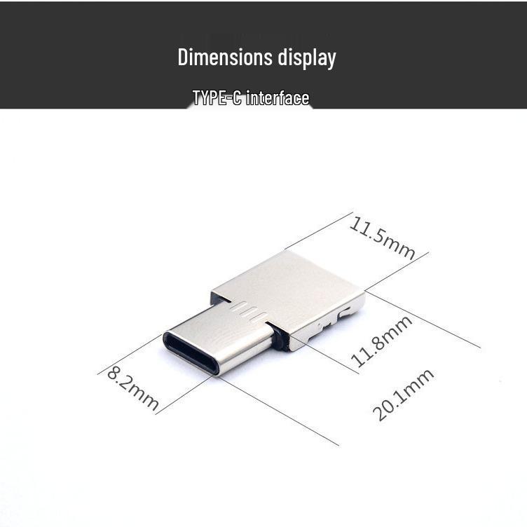 Адаптер USB 2.0 на Type-C Micro OTG для устройств Android и Huawei