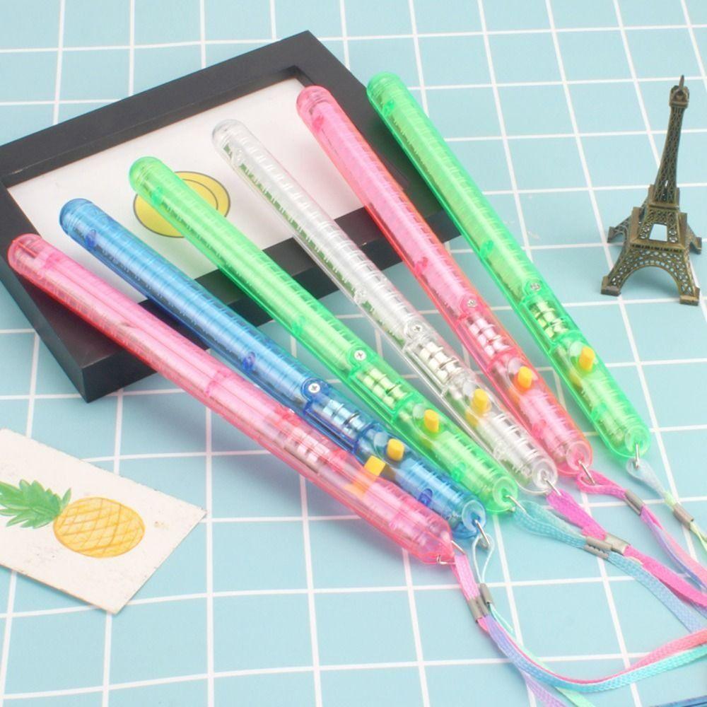 Flash Stick Flashing LED Stick Light Up Wands With Lanyards Glowing Cheer Wands Flashing LED Wand