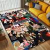 Billie Eilish Collage Living Room Nonslip Area Rug Soft Carpet For Bedroom Game Playroom Sofa Office Home Decor Doormat Christmas Gift C9301713