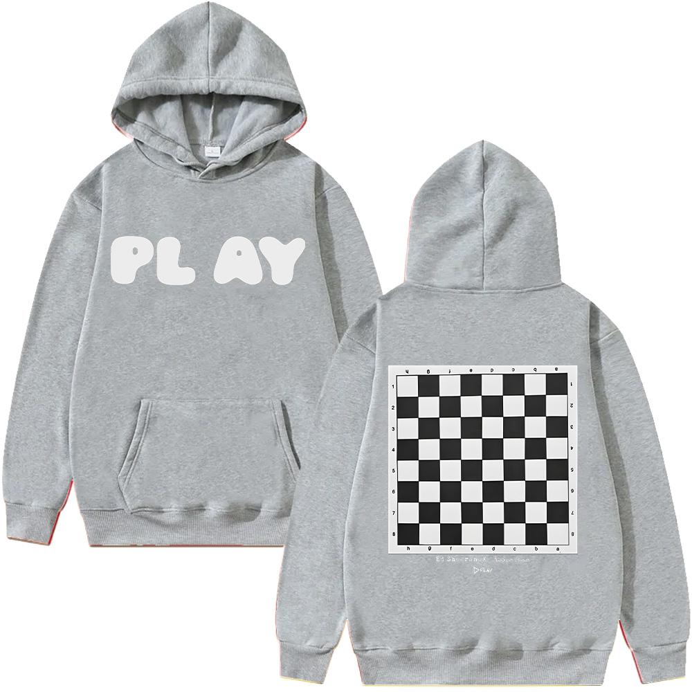 Ed Sheeran Play X KidSuper Hoodies Unisex Harajuku Vintage Hip Hop Sweatshirt High Quality Oversized Streetwear Casual Hoody