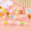 Yousheng 5/10/15/20Pcs Stress Relief Telescopic Tube Dachshund Toy Dog Flexible Tube Fidget Toy Twisting Stretch Sensory Tube Party