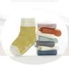 Printed Newborn Stockings Solid Color Socks New Mid Length Socks