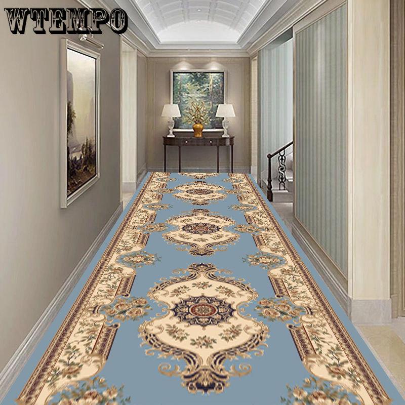 3D проход коридор длинные полозья напольные коврики роскошные коврики украшения гостиной домашние ковры для спальни вилла прихожая зал бегун