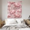 Elegant Pink Tulip Tapestry Home Decor Art Hanging Beautiful Wall Decoration
