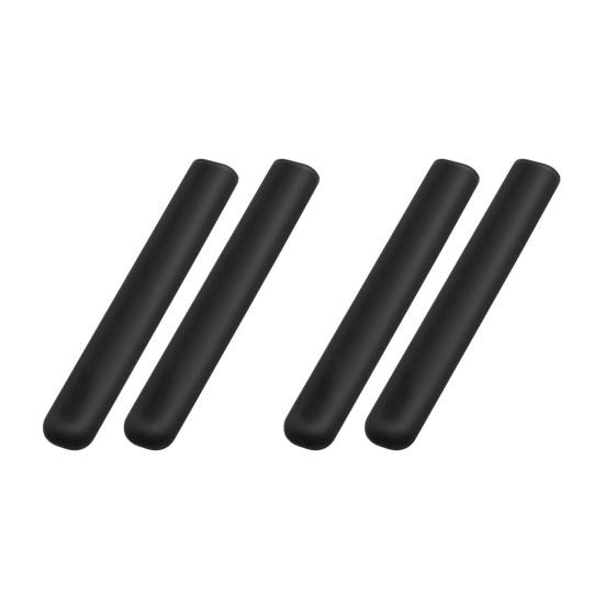 2/4 Pairs Silicone Eyeglasses Temple Tips Sleeve Non-slip Glasses Retainers Lightweight Soft Ear Sock Sleeves for Sunglasses Reading Eyeglasses