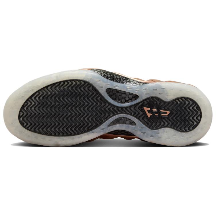 Nike Кроссовки Air Foamposite One Copper 2024 Unisex Black Metallic-Copper Off-Noir FZ9902-001