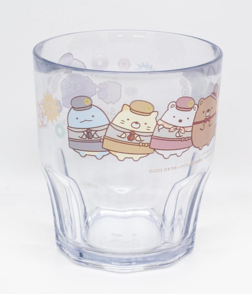 OSK Sumikko Gurashi The Mysterious Child of the Patchwork Factory Plastic Cup Orange Movie C-7 [C-7]