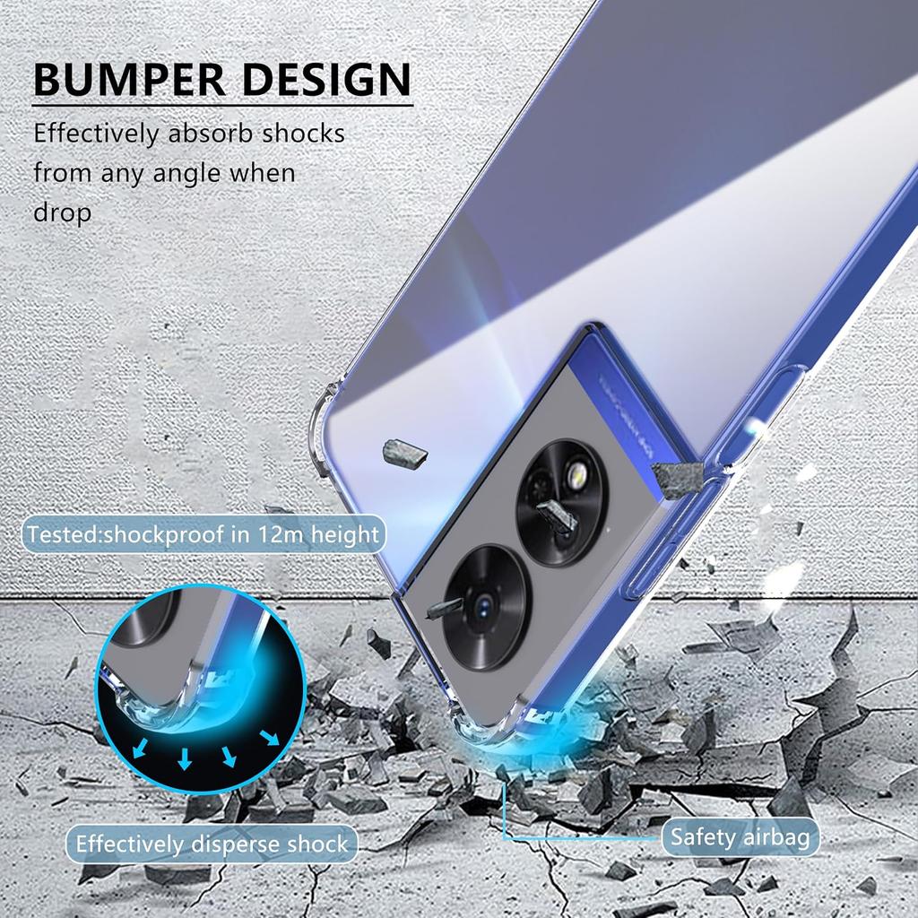 Прозрачный противоударный чехол TPU для телефона TCL 50 5G 50 SE LE XE XL NxtPaper 501 505 Защитный чехол Fundas Capa Coque