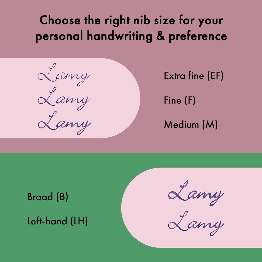 LAMY Fountain Pen F Fine Nib Alster Autumn Pink Limited Edition Official Import L0E6-F