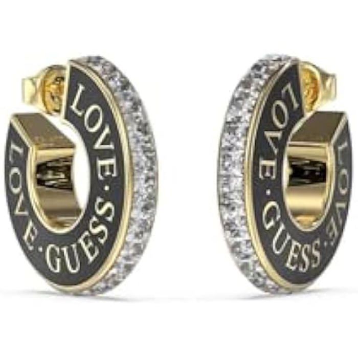 Boucles D'oreilles Pour Femme Guess Love GUESS Couleur Dorée JUBE04083JWYGBKT/U, Unitalla, Acier Inoxydable, Pas De Gemme