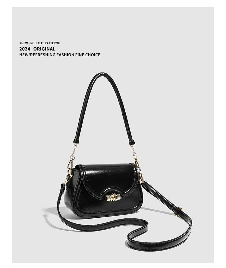 2025 Trendy French Saddle Bag - Ретро-модный дизайн на плечо и подмышку