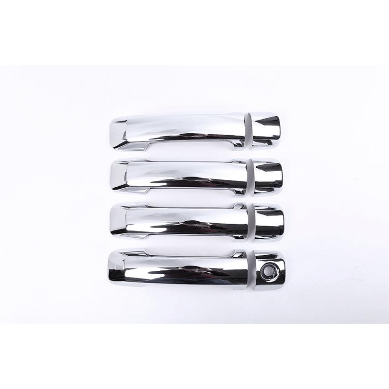 Накладка на дверную ручку автомобиля, защитная наклейка, подходит для Toyota Tundra Sequoia 2007-автомобильный экстерьер