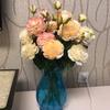 Искусственные цветы Роза Шелковый букет Пион Винтажные Поддельные цветы Растения Невеста Свадьба Домашнее украшение Подарок на День святого Валентина