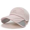 New Pull-out Baseball Cap Outdoor Summer Visor Breathable Cap Versatile Sun Hat