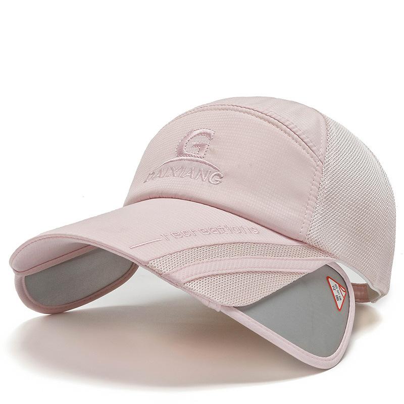New Pull-out Baseball Cap Outdoor Summer Visor Breathable Cap Versatile Sun Hat