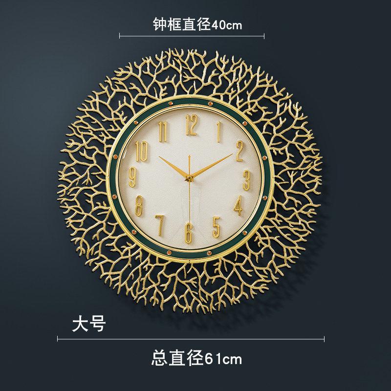 Современный домашний декор, роскошные большие настенные часы, украшение для гостиной, простые скандинавские часы, настенные часы для ресторана, настенные художественные часы