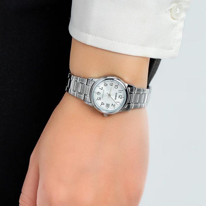 Часы - Casio - LTP-V002D-7B - Сталь - Кварцевые - Аналоговые