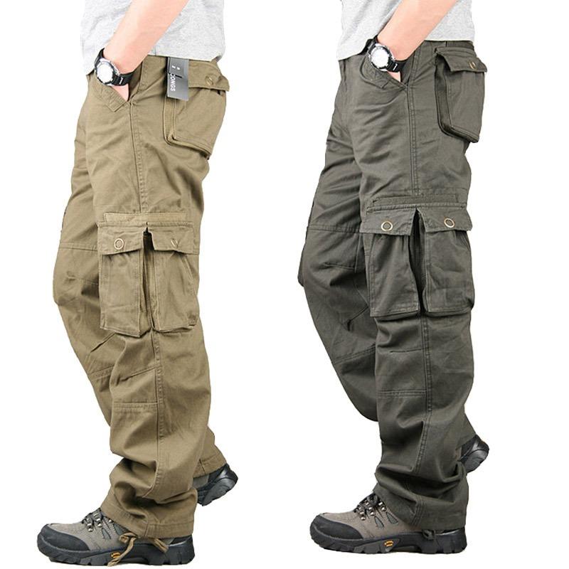 Men's Cargo Style Utility Trousers