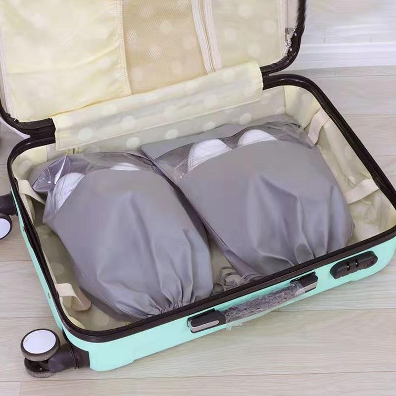 1PC Shoe Storage Bag With Thickened Travel Organizer Non-Woven Fabric Clothing Hanging
