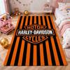 Harley Davidson Biker Flames Carpet Home Decor Doormat Art Room Christmas Gifts